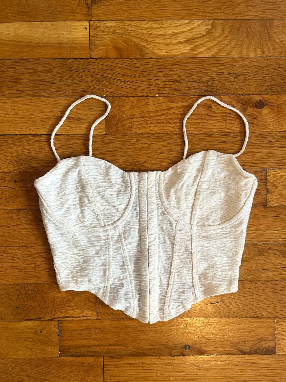 Bershka Corset Crop Top